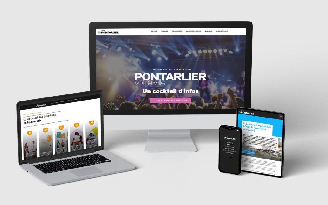 La Ville de Pontarlier lance une nouvelle plateforme d’actualités